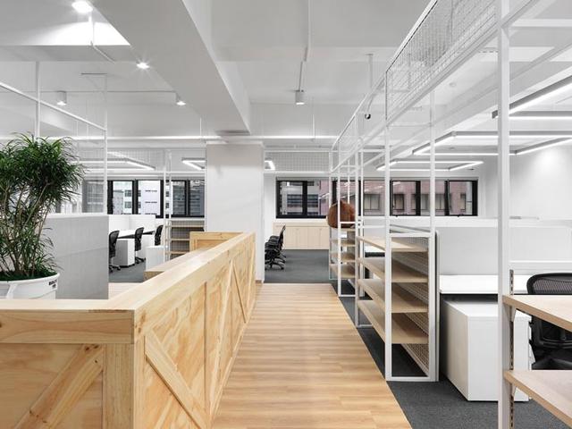 動漫公司工業(yè)風辦公室裝修設(shè)計案例效果圖