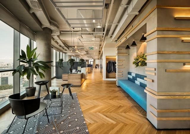 辦公空間:***生物科技公司工業(yè)風格辦公室設計