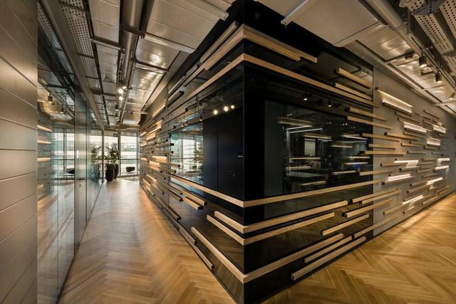 辦公空間:***生物科技公司工業(yè)風格辦公室設計