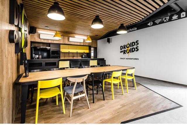 高端辦公室裝修設(shè)計(jì)經(jīng)典案例:波蘭Droids科技公司辦公室設(shè)計(jì)