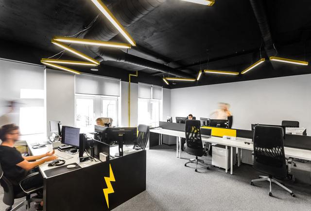 高端辦公室裝修設(shè)計(jì)經(jīng)典案例:波蘭Droids科技公司辦公室設(shè)計(jì)